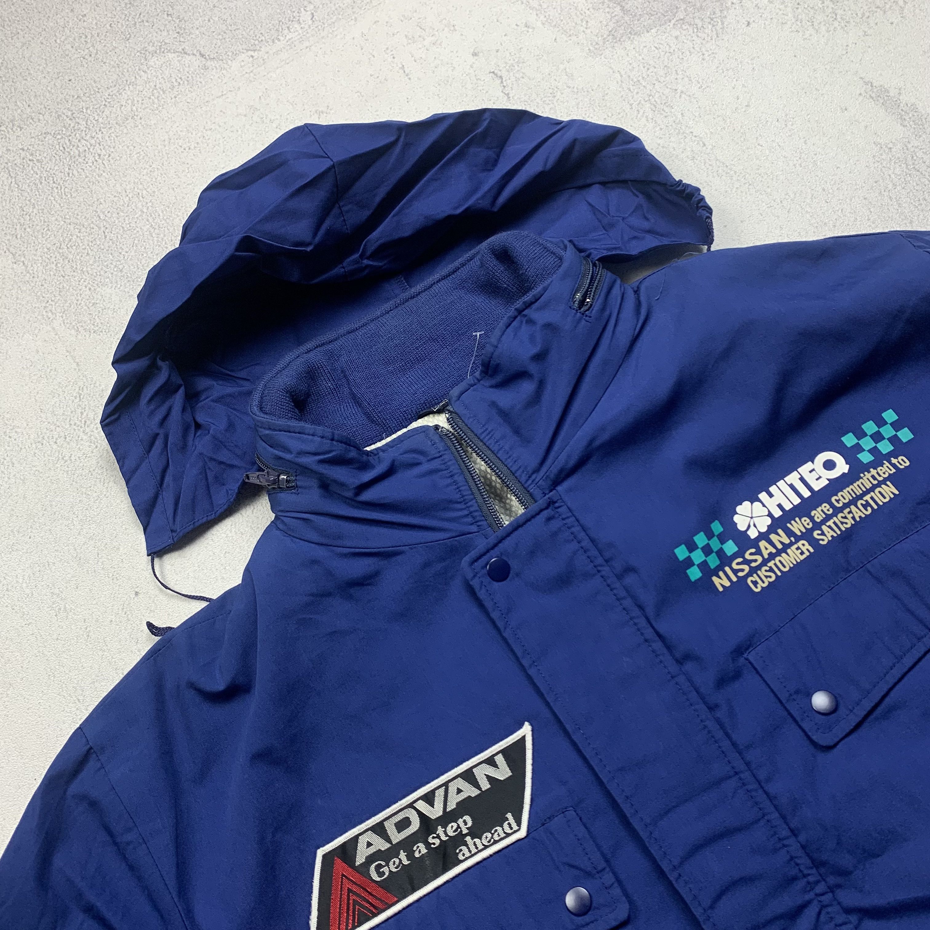 Vintage Vintage Nissan Staff Racing Jacket Size US XL / EU 56 / 4 - 5 Thumbnail