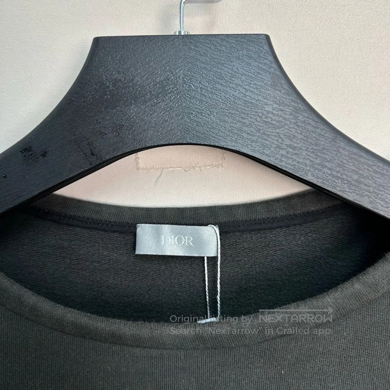 Dior dior embroidered floral sweatshirt in black. Size XXS / US 00 / IT 34 - 3 Thumbnail