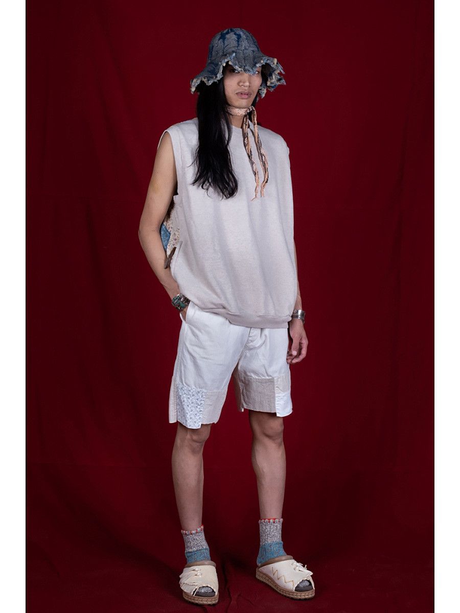 Kapital Kapital 10oz White Denim Shorts Hutelimake Size US 36 / EU 52 - 9 Thumbnail
