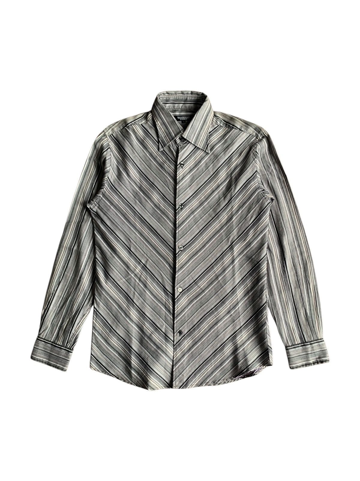 Tornado Mart Tornado mart striped formal shirt boton up Size US L / EU 52-54 / 3 - 1 Thumbnail
