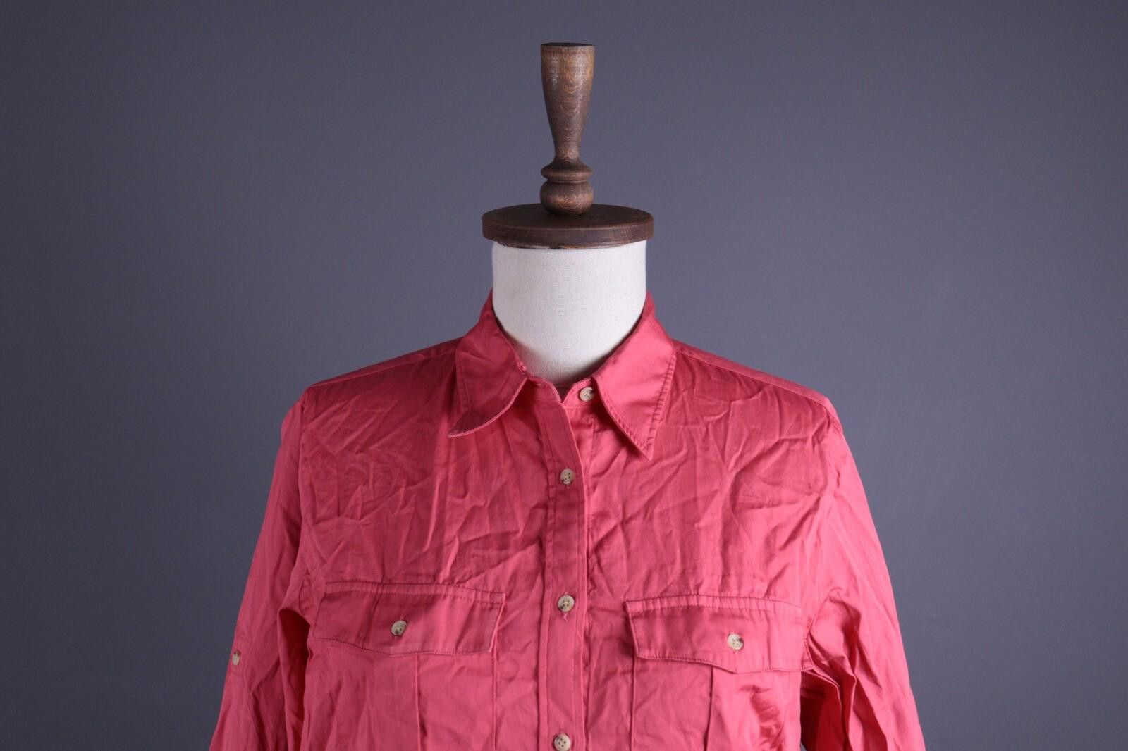 Lauren Ralph Lauren Lauren Ralph Lauren Pink Long Sleeve Blouse Shirt Size M Size M / US 6-8 / IT 42-44 - 2 Thumbnail