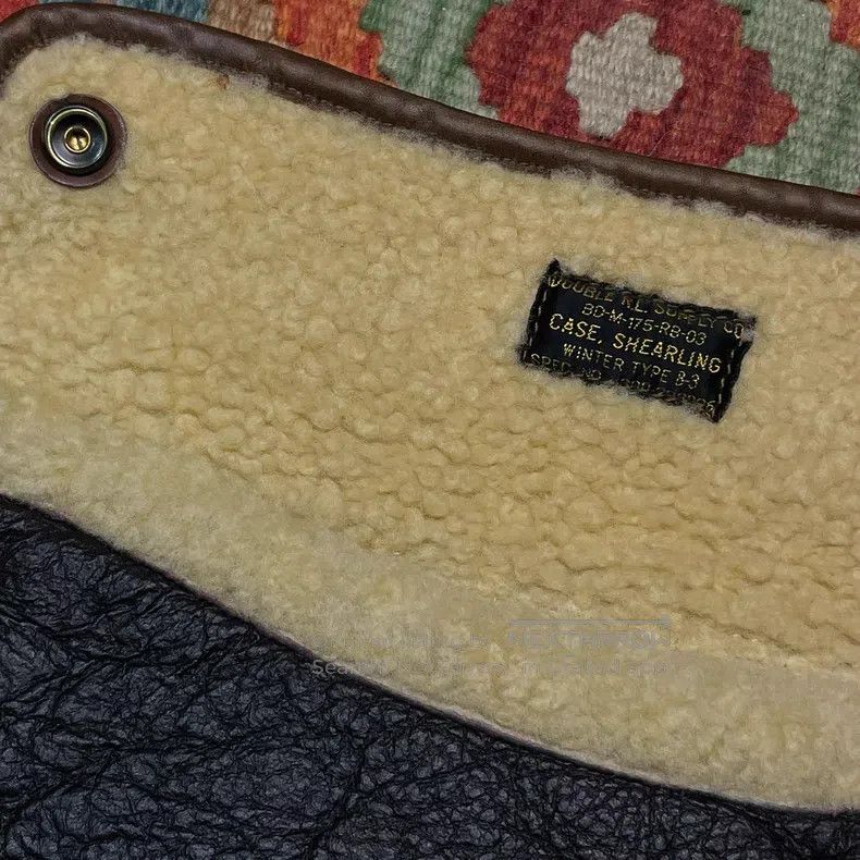 RRL Ralph Lauren RRL Ralph Lauren Leather and fur integrated clutch Size ONE SIZE - 3 Thumbnail