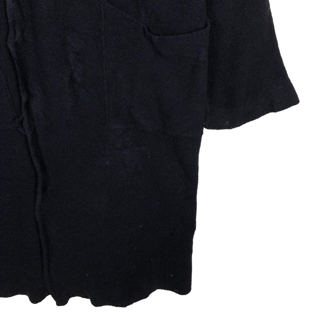 Issey Miyake 🔥Rich Black - Long Fly Coats Jacket Jungmen Japan Size US L / EU 52-54 / 3 - 5 Thumbnail