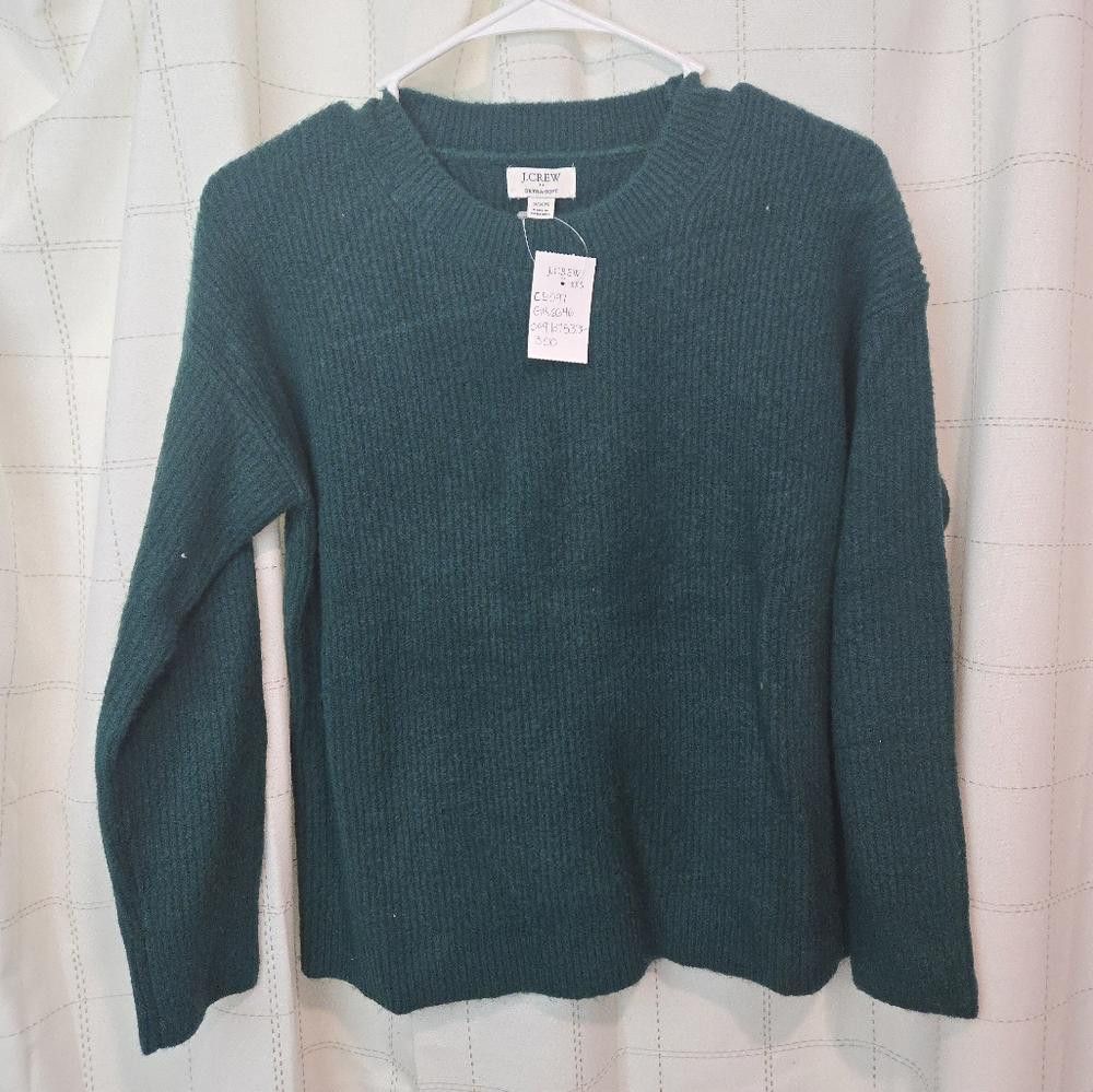 J.Crew J Crew Ribbed Boyfriend Crewneck Sweater Size XXS / US 00 / IT 34 - 1 Thumbnail