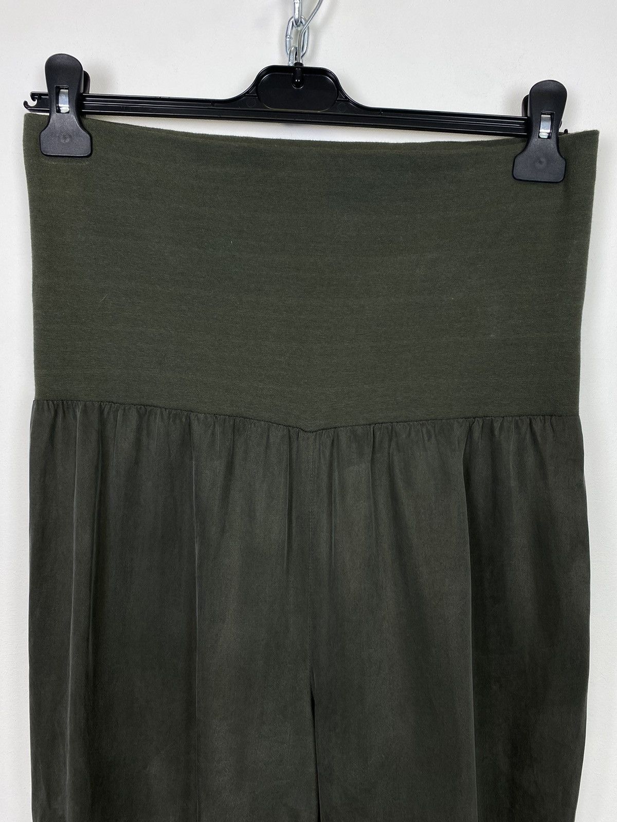 Other Toast 100% Cupro Pull On Pants Trousers Ladies Size 12 Green Size 34" / US 12 / IT 48 - 4 Thumbnail