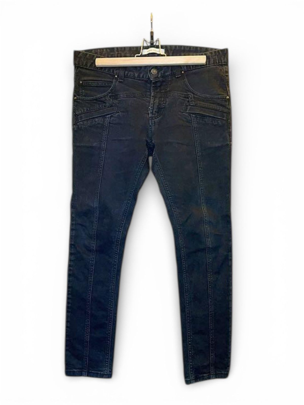 Balmain Balmain Slim-Fit Biker Jeans Size US 30 / EU 46 - 1 Thumbnail