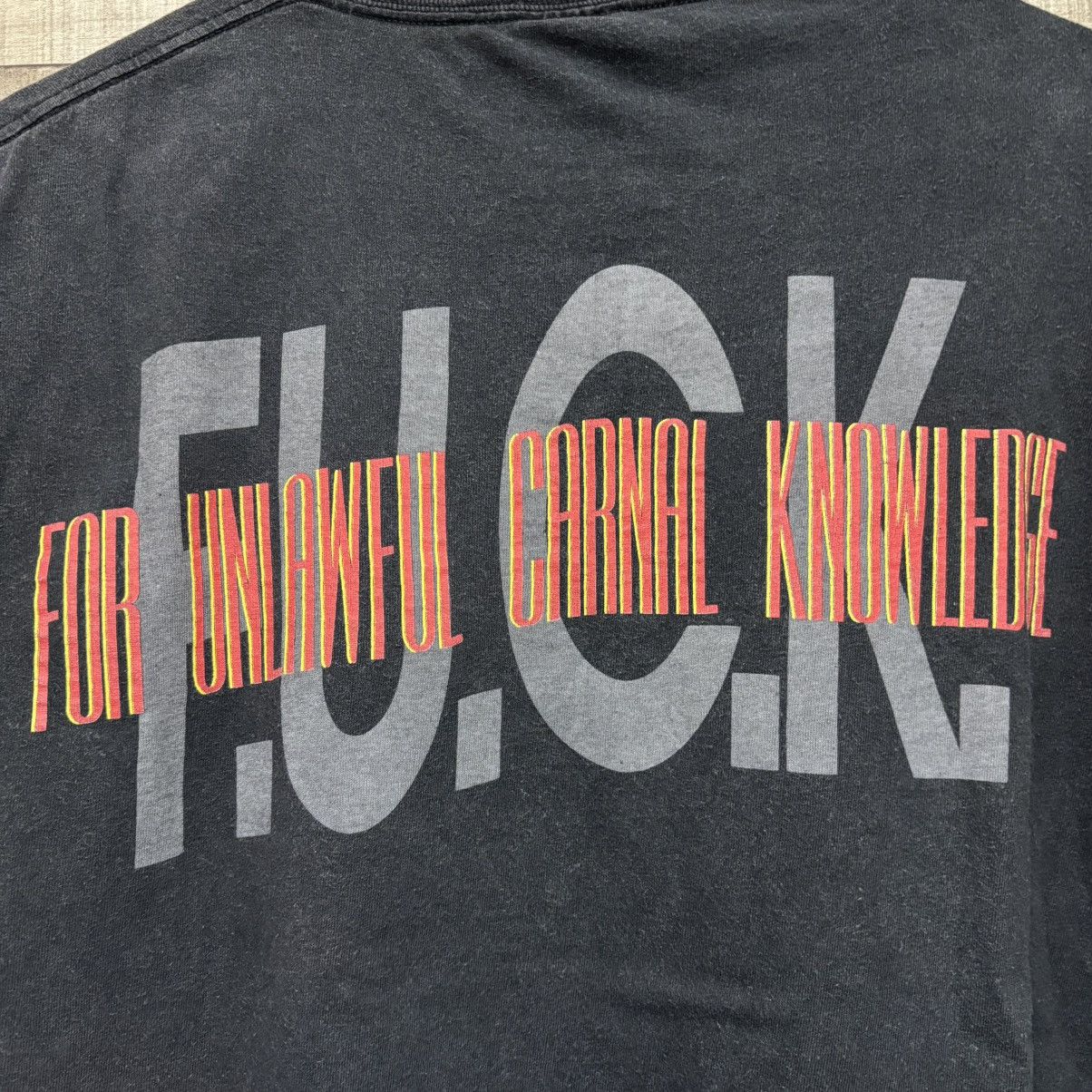 Band Tees Vintage 1991 Van Halen F.U.C.K. Tour band shirt Size US L / EU 52-54 / 3 - 3 Thumbnail