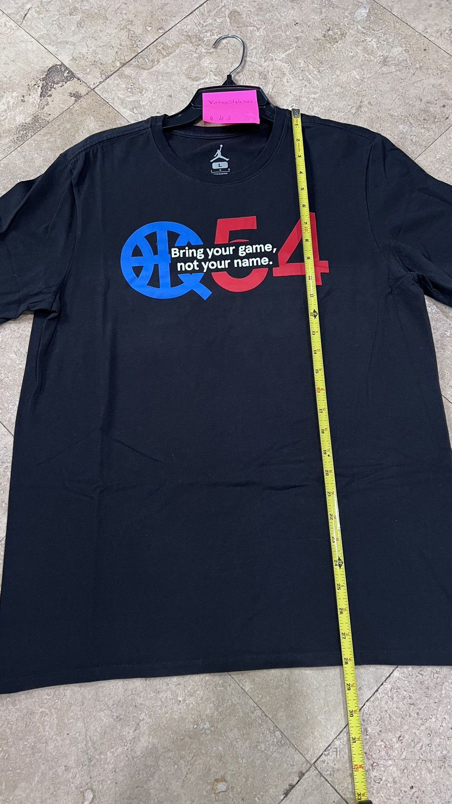 Jordan Brand Air Jordan JSW Tee Quai 54 Logo Size Large Size US L / EU 52-54 / 3 - 6 Thumbnail