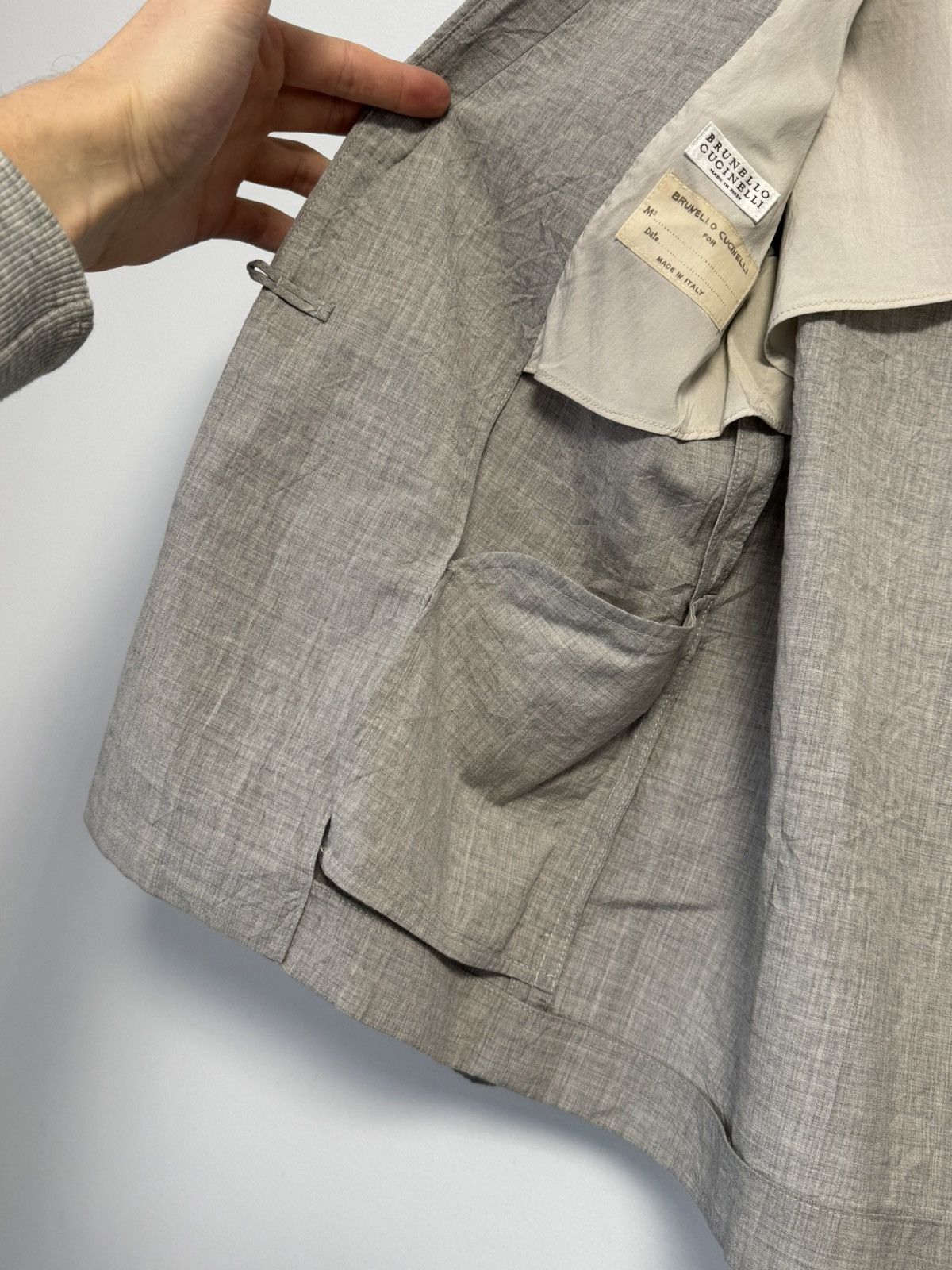 Brunello Cucinelli Brunello Cucinelli Blazer Women’s Size 42 Italy Size M / US 6-8 / IT 42-44 - 11 Thumbnail