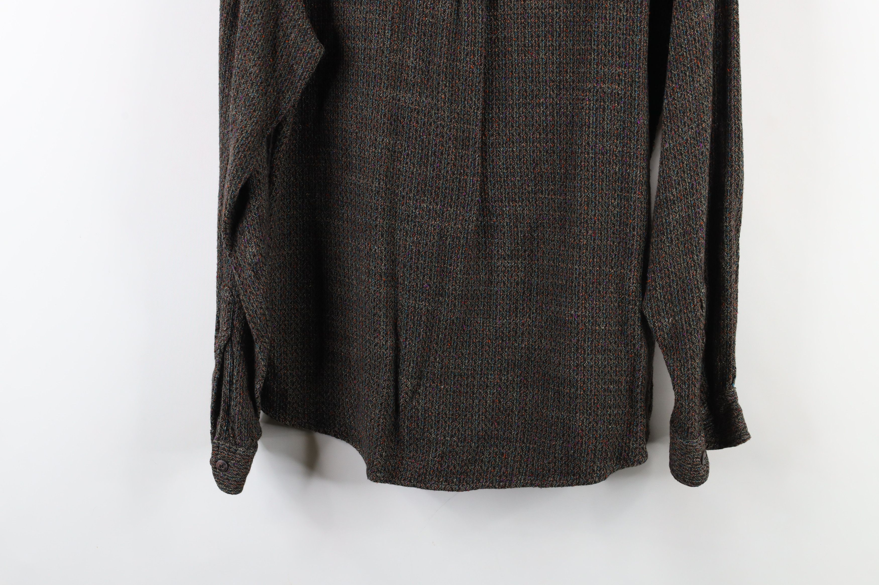Vintage Vintage 70s Streetwear Rainbow Collared Button Shirt USA Size US M / EU 48-50 / 2 - 11 Thumbnail