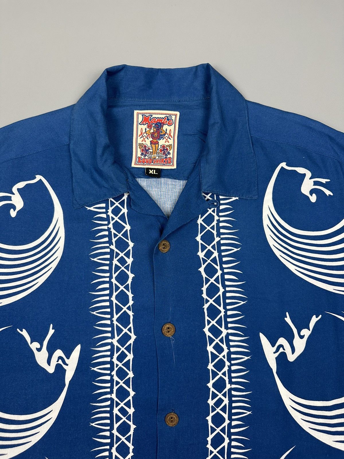Mambo × Vintage 🔥Rare🔥Vintage Mambo Surfing Rayon Button Ups Size US XL / EU 56 / 4 - 5 Thumbnail