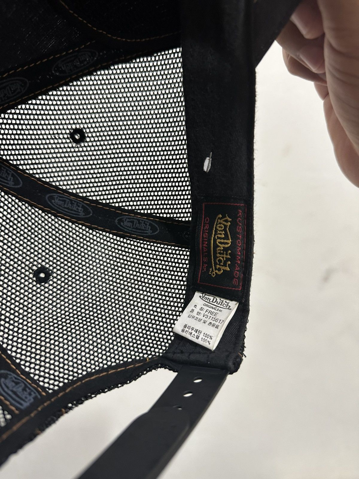 Von Dutch VTG Von Dutch Trucked Hat Size ONE SIZE - 6 Thumbnail