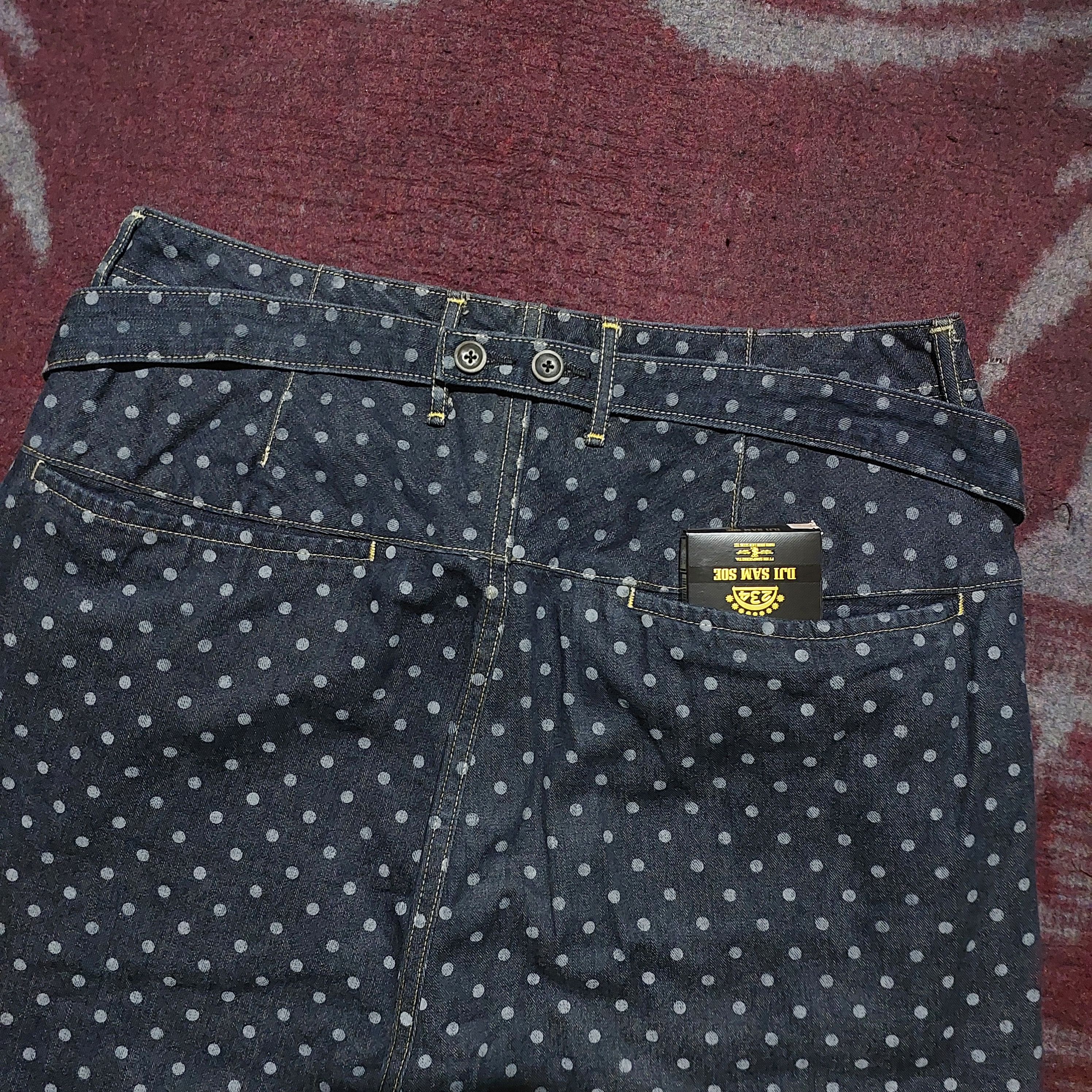 Kapital Kapital polca Clown button down denim pants Size US 32 / EU 48 - 8 Thumbnail