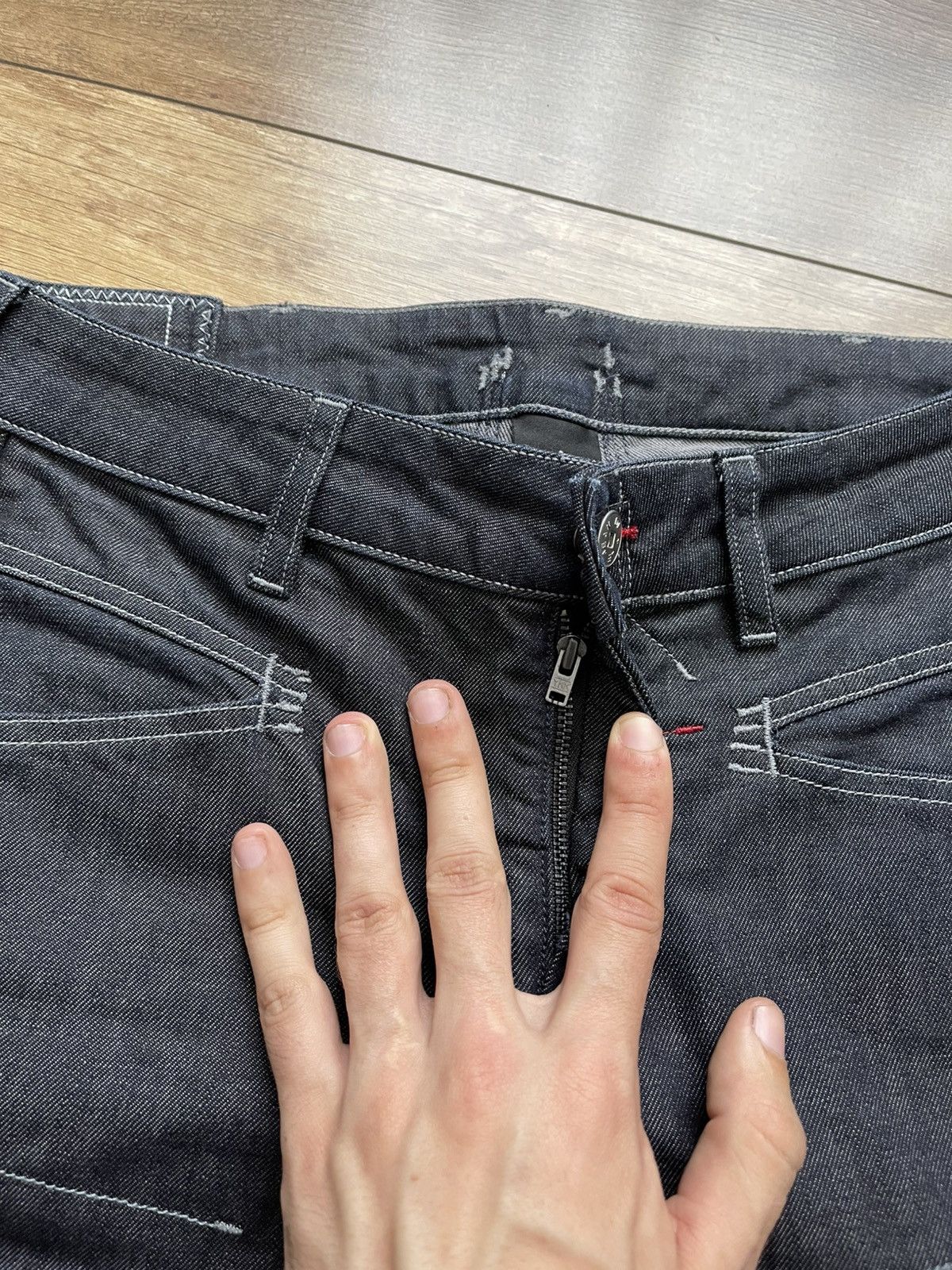 Marithe + Francois Girbaud Marithe Francois Girbaud Denim Jeans Pants Size US 30 / EU 46 - 9 Thumbnail