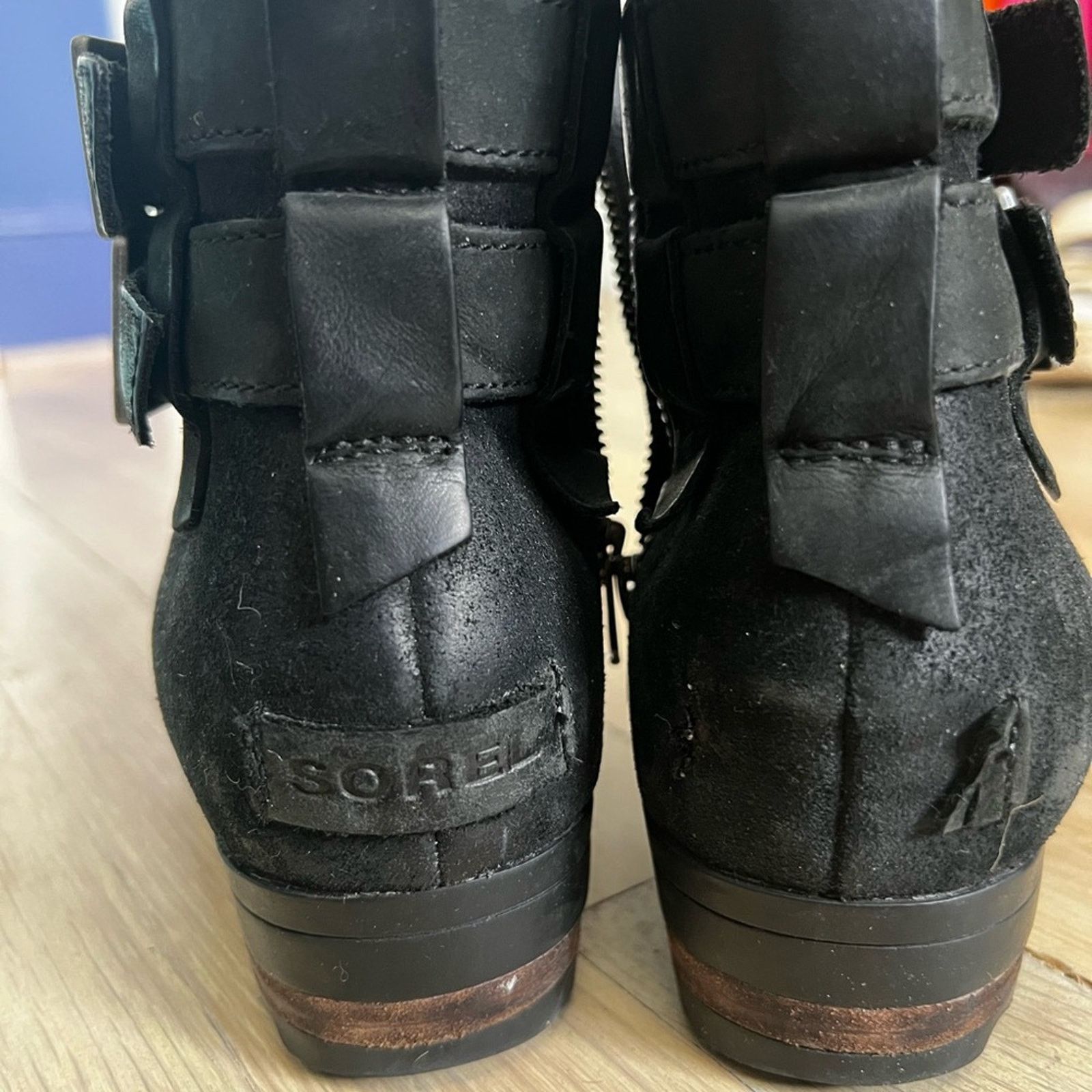 SOREL SOREL Lolla™ Bootie 7.5 black used Size US 7.5 / IT 37.5 - 7 Thumbnail