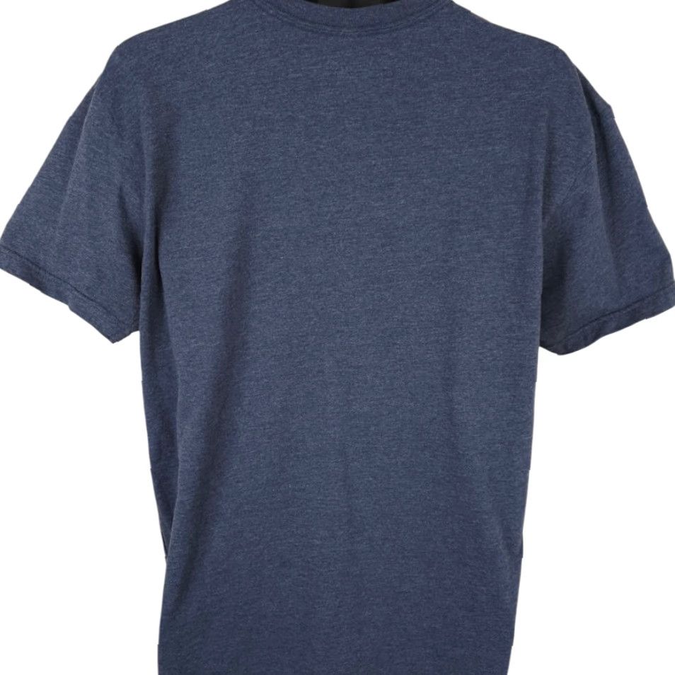 Vintage Into The AM Shirt Mens Large Blue Mountain Sunset Nature Clouds Trees Tee Size US L / EU 52-54 / 3 - 5 Thumbnail