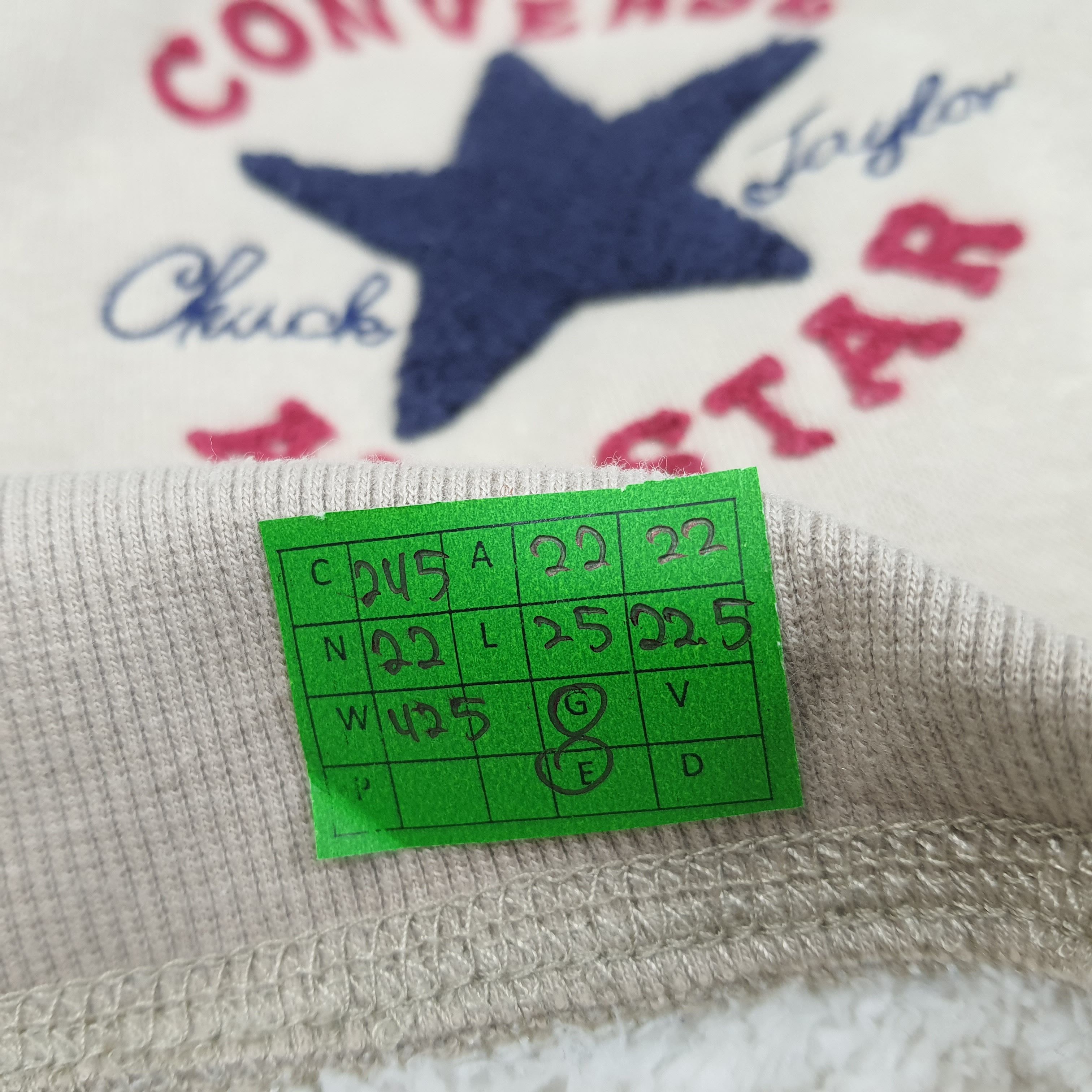 Converse Vintage Converse Chuck Taylor Sweatshirt C245N22 Size US M / EU 48-50 / 2 - 7 Thumbnail