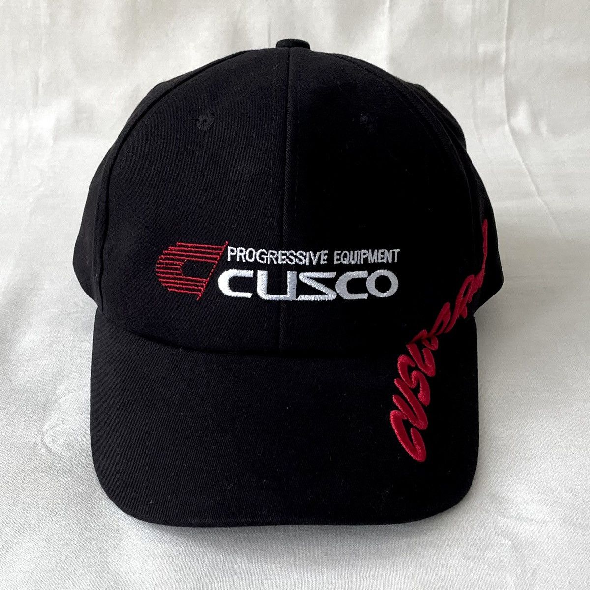 Japanese Brand Vintage Cusco Racing Japan Cap Hat JDM Car Enthusiast Size ONE SIZE - 4 Thumbnail