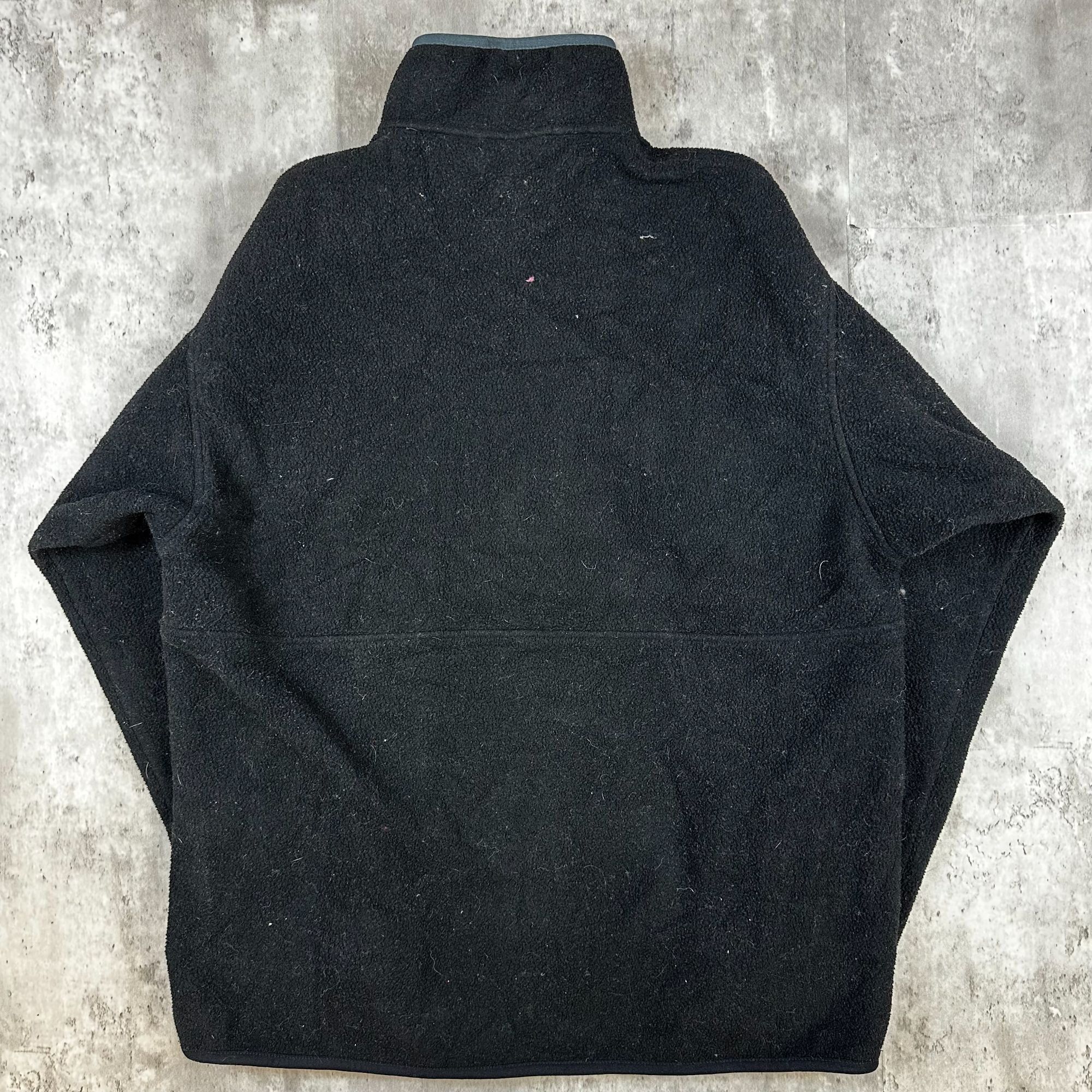 Patagonia Patagonia Synchilla Black Fleece Pullover Sweatshirt 1/4 Zip Size US XL / EU 56 / 4 - 2 Thumbnail