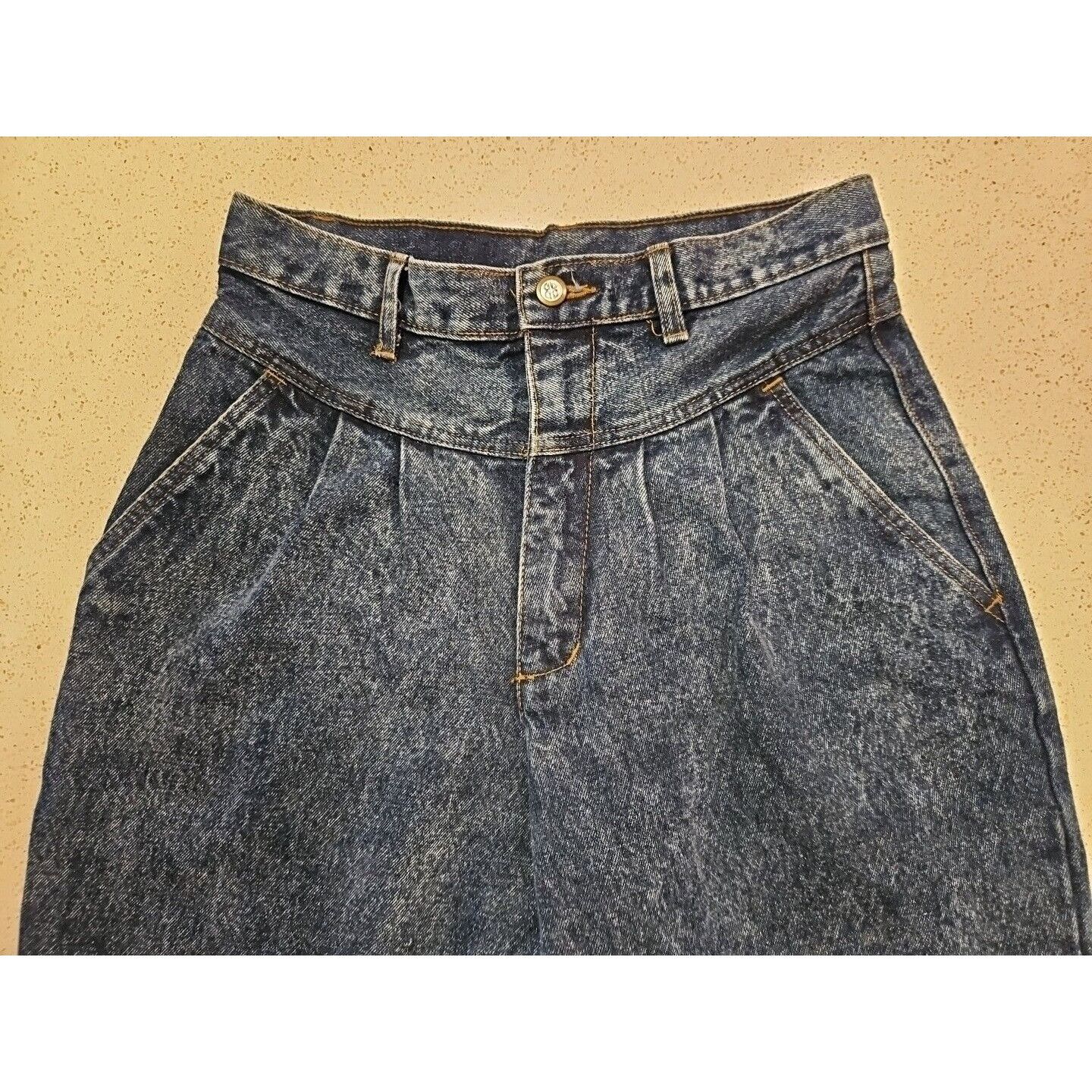 Bill Blass Bill Blass High Rise Baggy Jeans Womens 10 Petite Vintage Ac Size 32" / US 10 / IT 46 - 5 Thumbnail