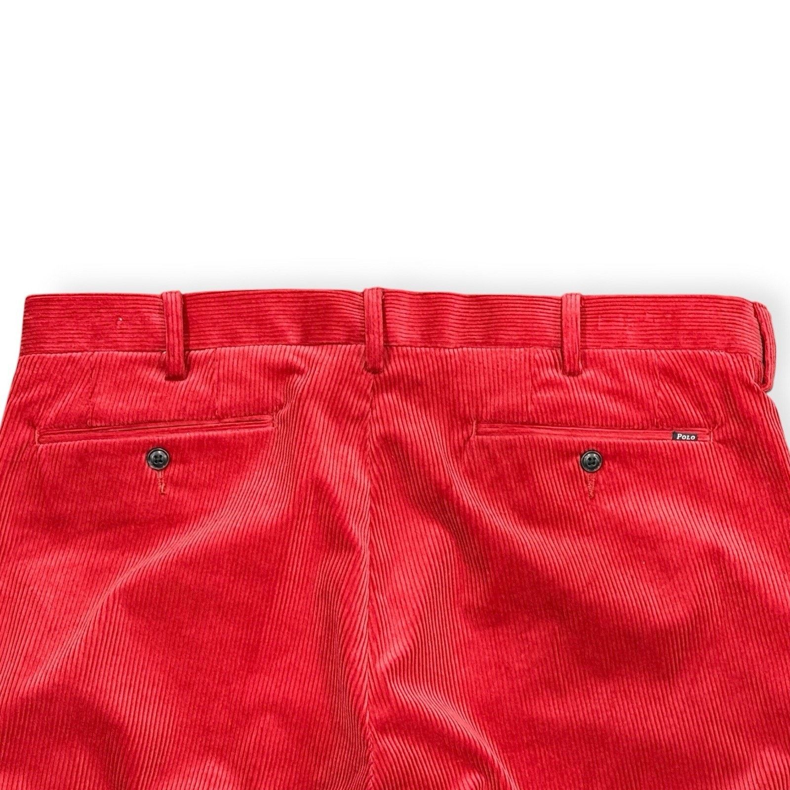 Polo Ralph Lauren Polo Ralph Lauren Pants Mens 35 x 32 Red Chino Corduroy Size US 35 - 6 Thumbnail