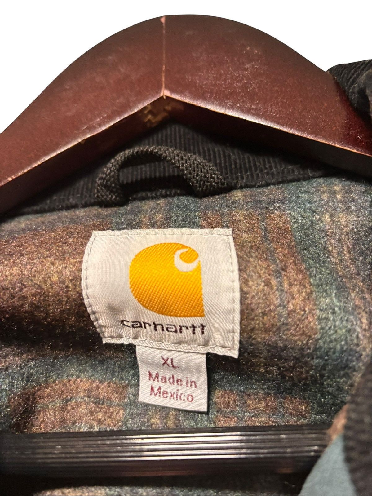Carhartt Vintage Cahartt Blue Moss Detroit Canvas Jacket Blanket Line Size US XL / EU 56 / 4 - 8 Thumbnail