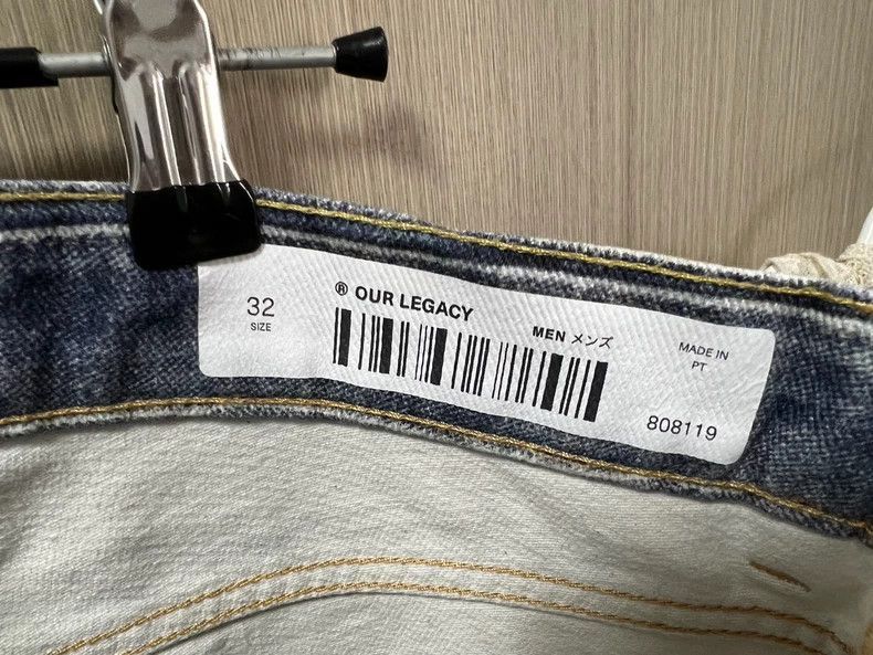 Our Legacy Our Legacy OUR LEGACY Third Cut Denim Pants-2507 Size US 32 / EU 48 - 5 Thumbnail