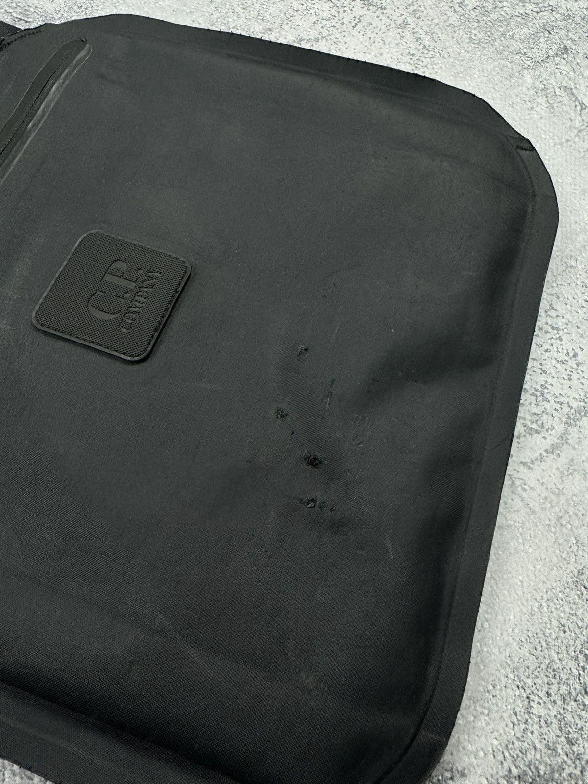 C.P. Company C.p Company Metropolis Series Black Rubber Reps Bag Size ONE SIZE - 4 Thumbnail