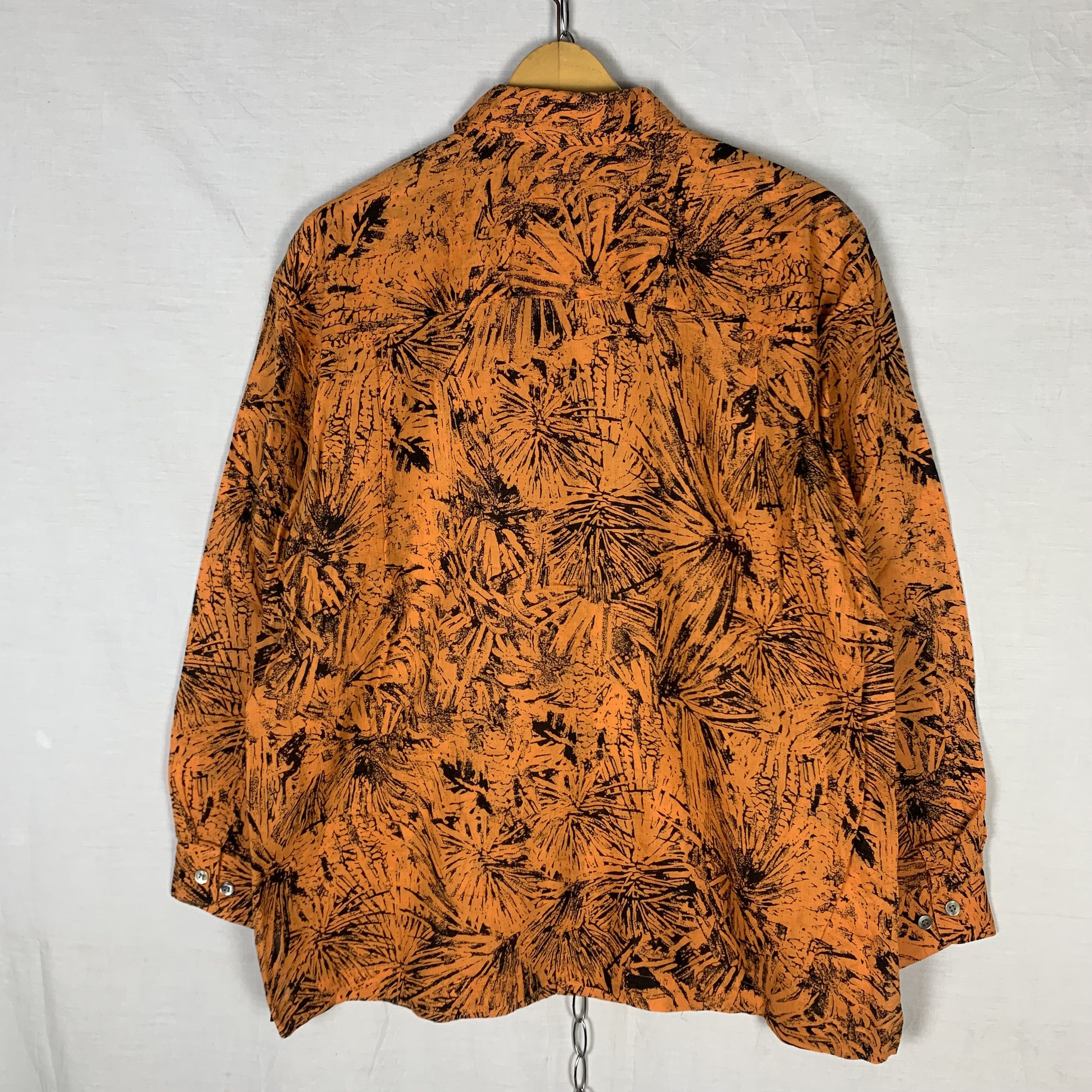 Issey Miyake Vintage Issey Miyake Printed Button Up Shirt Size US M / EU 48-50 / 2 - 7 Thumbnail