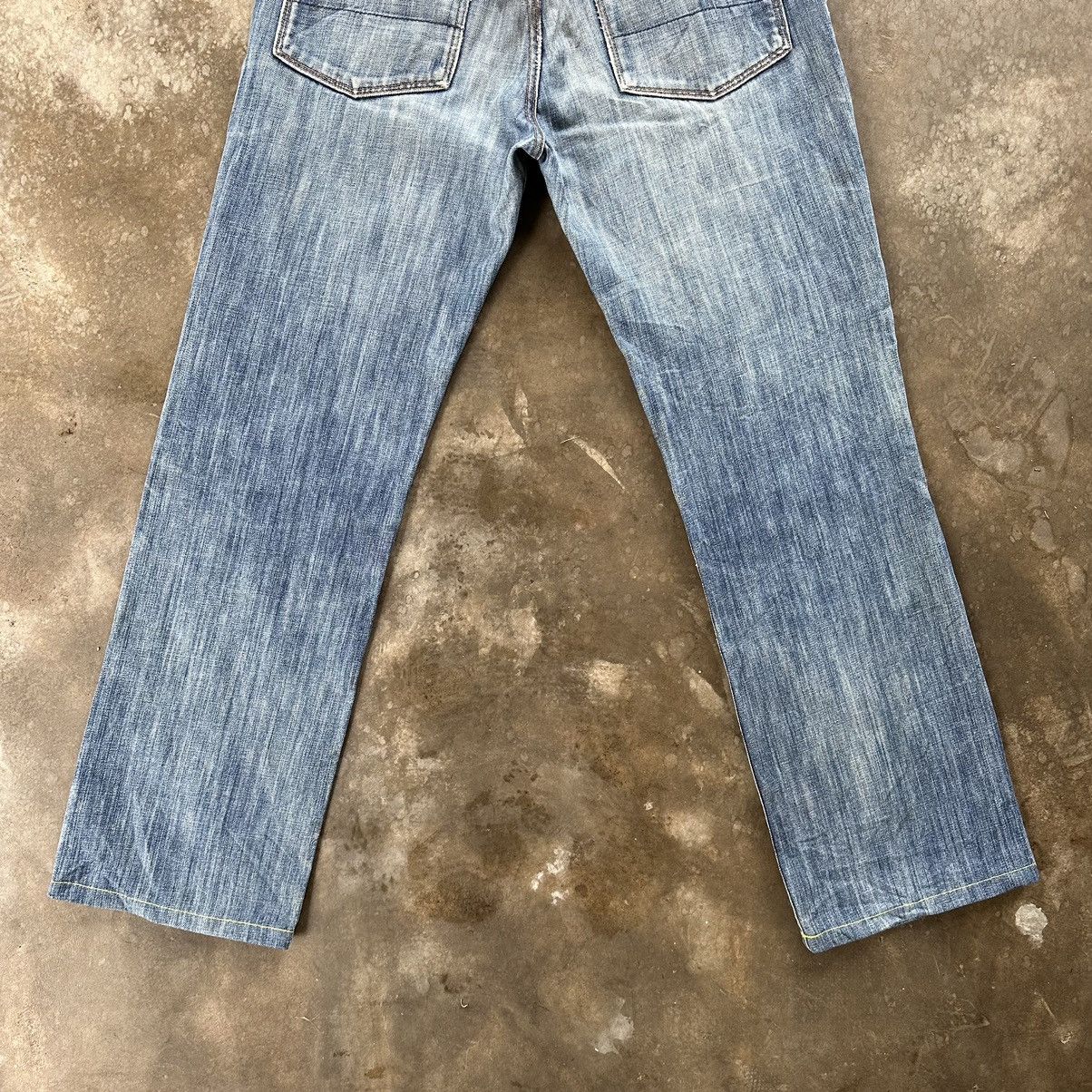 Japanese Brand Vintage SealKay Italy Faded Distressed Denim Jean Pant Size US 33 - 12 Thumbnail
