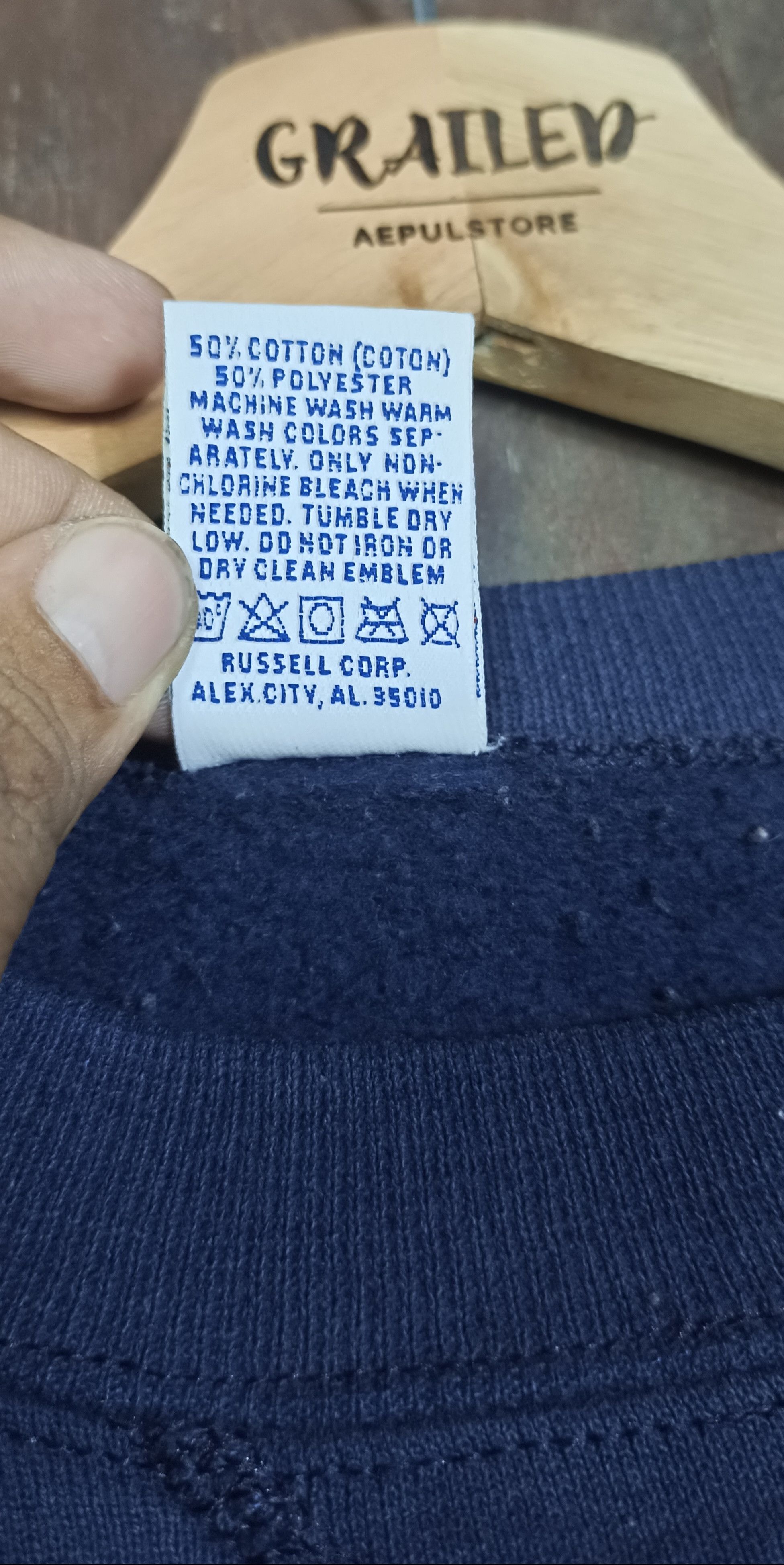 Russell Athletic Vintage Russell Athletic Plaint Size US M / EU 48-50 / 2 - 7 Thumbnail