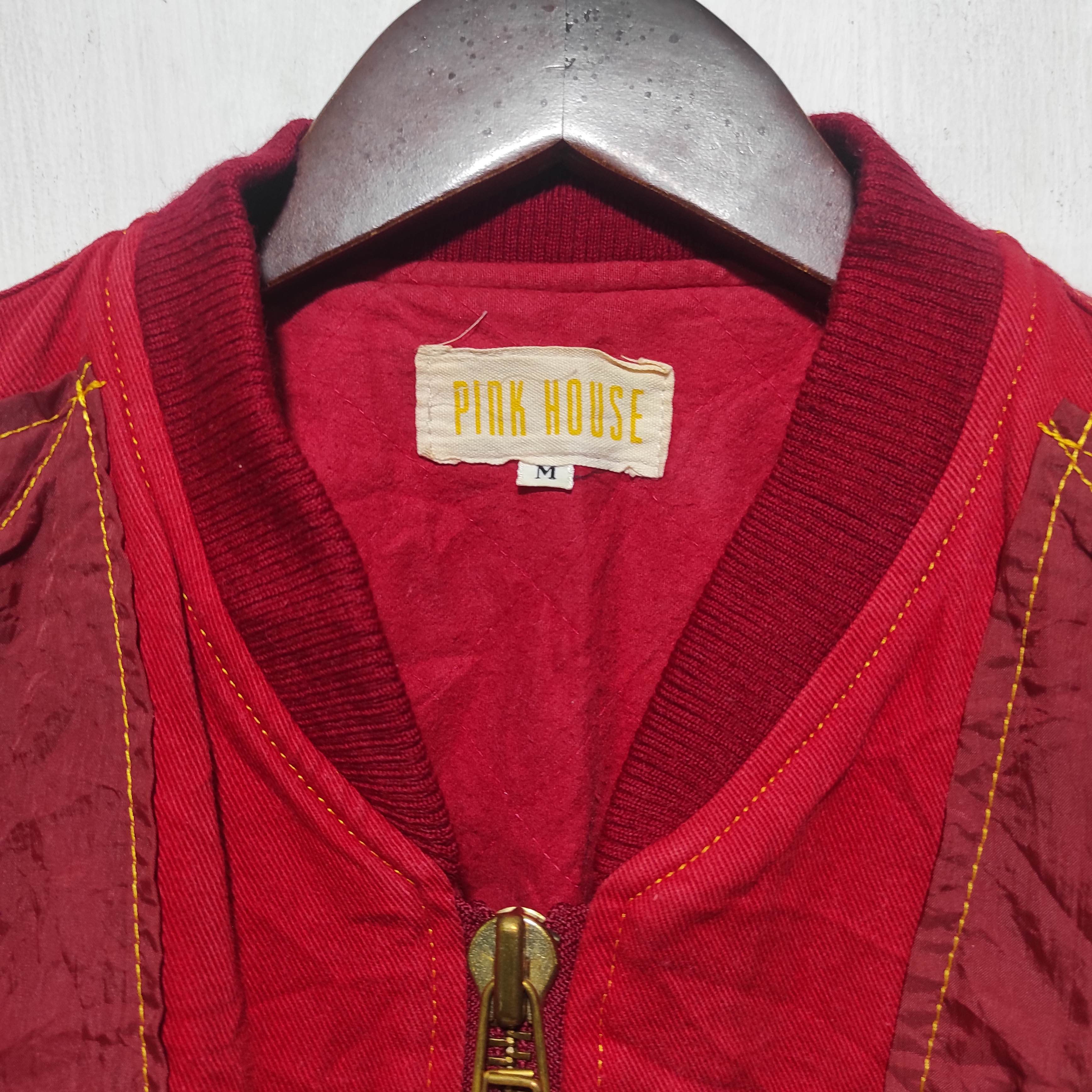 Pink House Vintage Pink House Bomber jacket Size US M / EU 48-50 / 2 - 8 Thumbnail