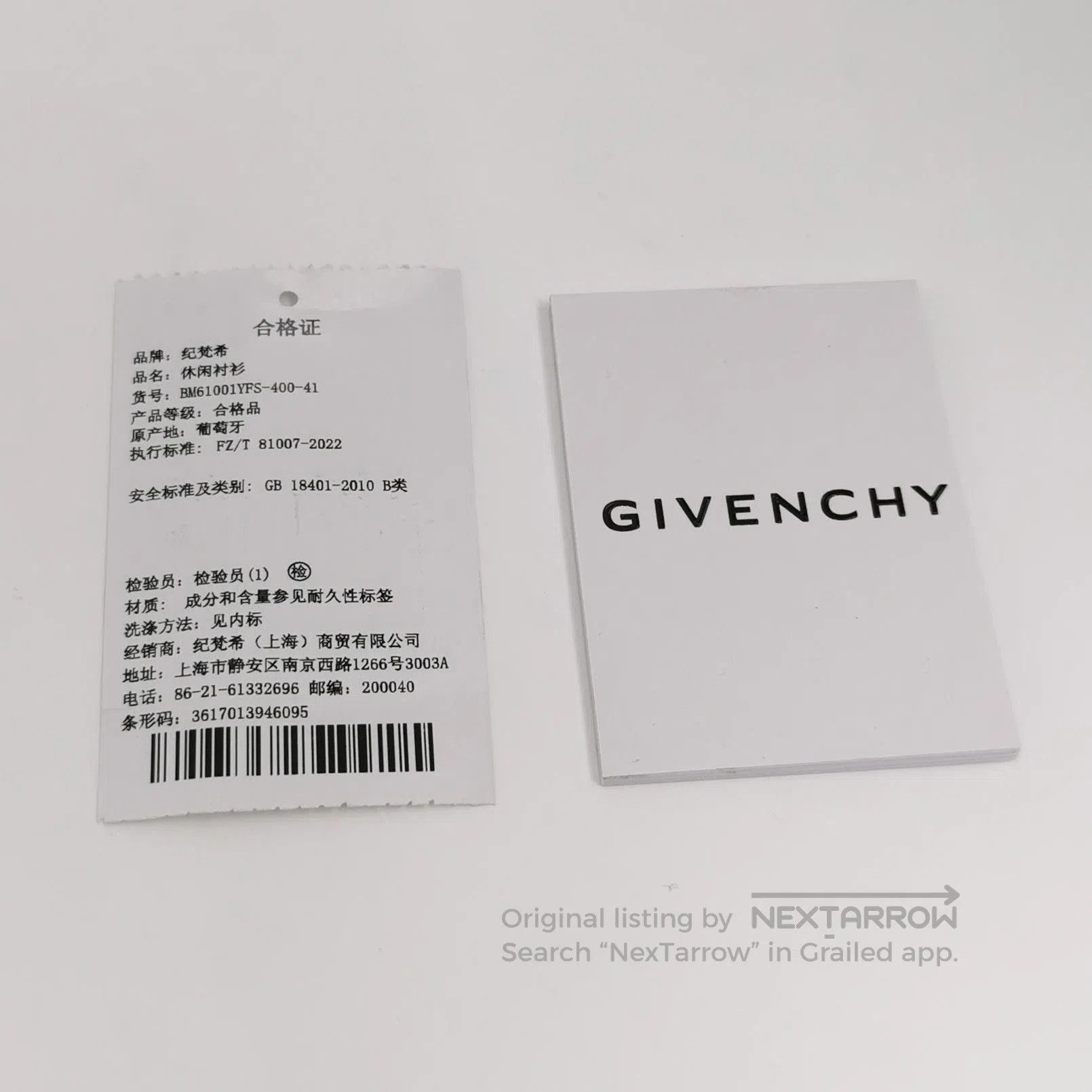 Givenchy Givenchy Striped Long-Sleeve Shirt L/48. Size US L / EU 52-54 / 3 - 1 Thumbnail