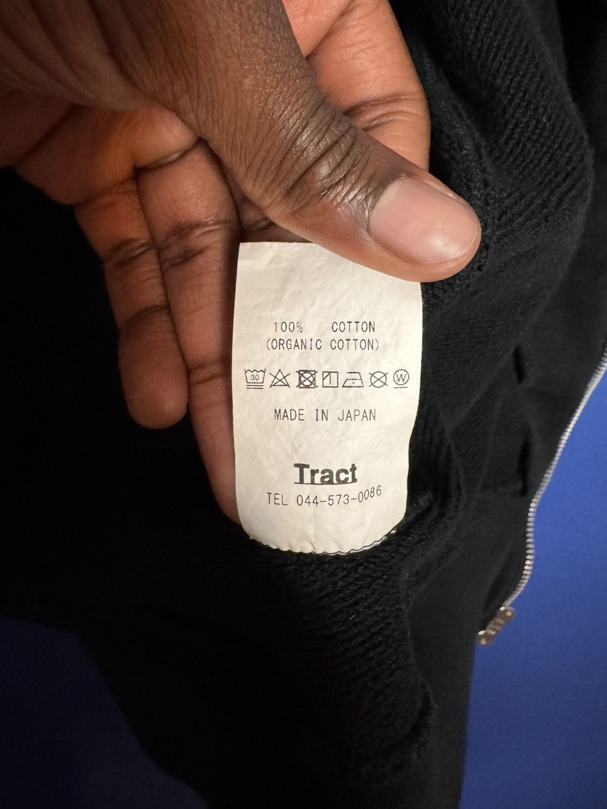 Japanese Brand NVRFRGT Cropped Paneled Zip-Up Hoodie Size US S / EU 44-46 / 1 - 8 Thumbnail