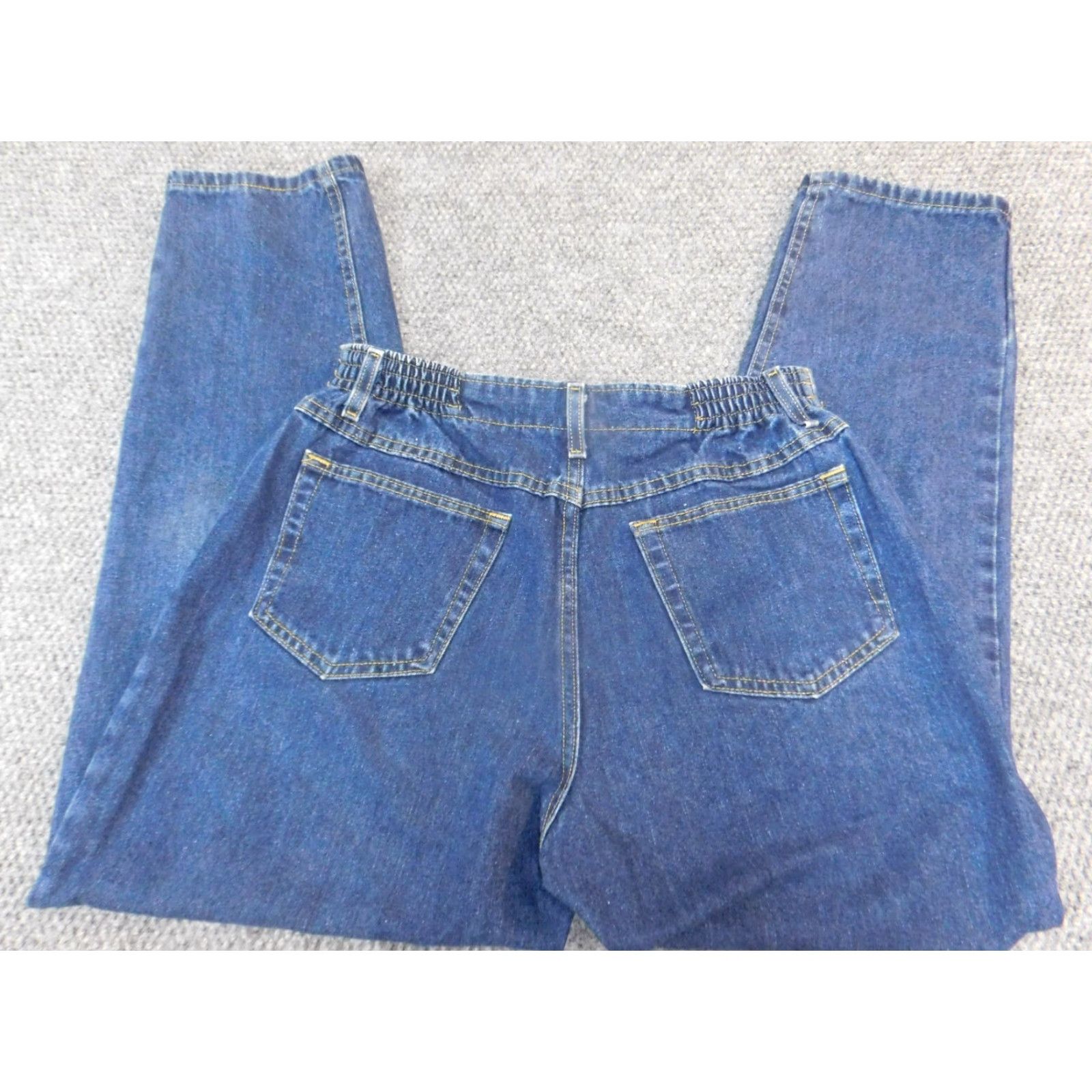 Vintage L.L. Bean Womens Jeans 28 Blue Denim Straight Comfort Waist Regular Size 28 Womens Jeans Blu Denim Straight Comfort stretch Vintage No Mens Womens Size 28" / US 6 / IT 42 - 4 Thumbnail
