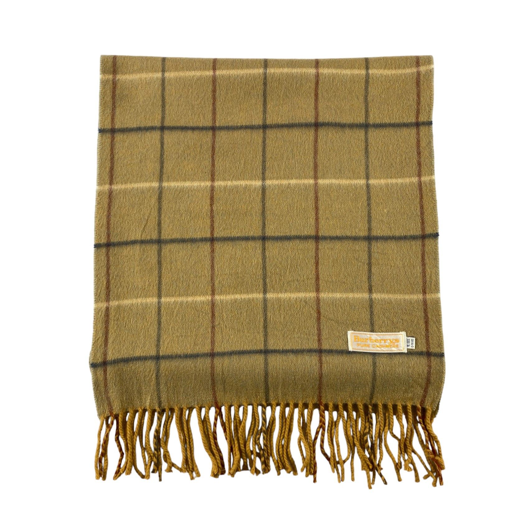 Burberry × Vintage Burberry Scarf / Muffler / Neckwear - WW1516 Size ONE SIZE - 3 Thumbnail