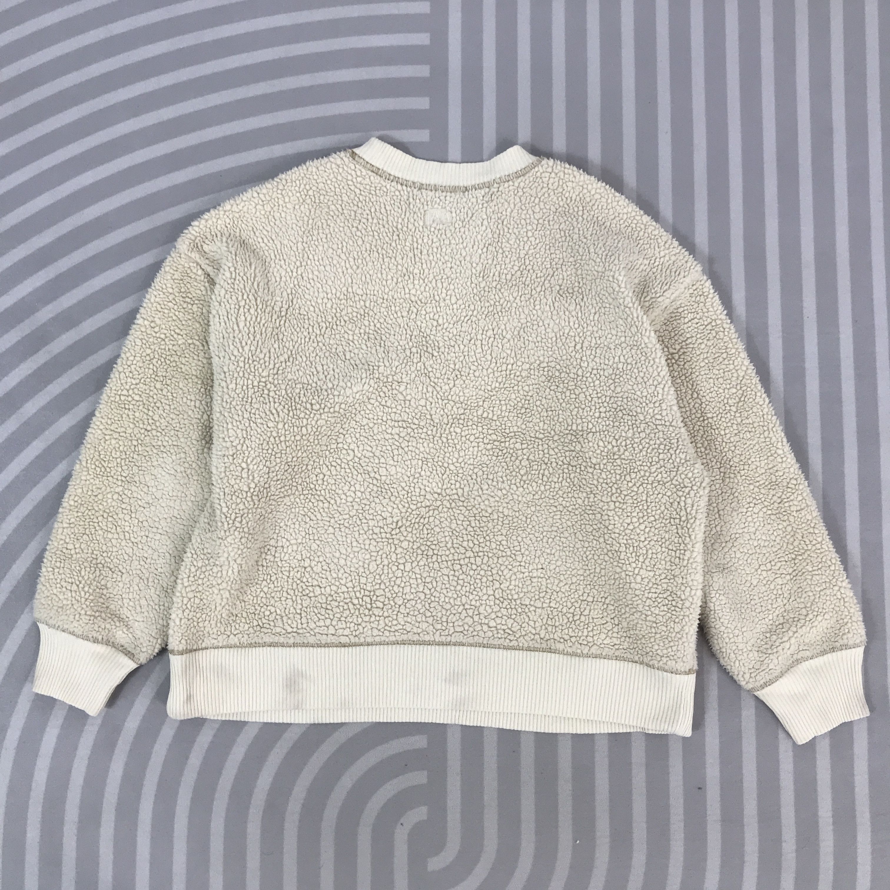 Uniqlo Vintage Jw Anderson x Uniqlo sherpa Sweatshirt Jacket K65B4 Size US L / EU 52-54 / 3 - 3 Thumbnail