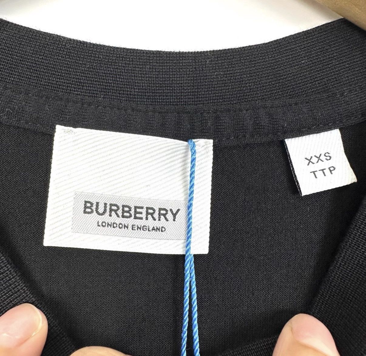 Burberry Burberry Embroidered Letter Logo Short Sleeve T-shirt K12 Size US XXS / EU 40 - 4 Thumbnail
