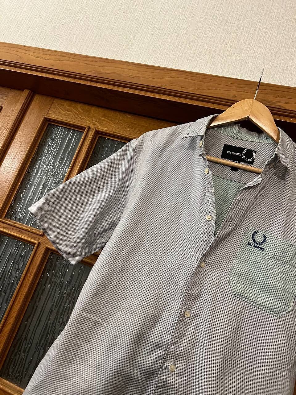 Fred Perry × Raf Simons Short sleeve buttoned shirt Size US XS / EU 42 / 0 - 5 Thumbnail