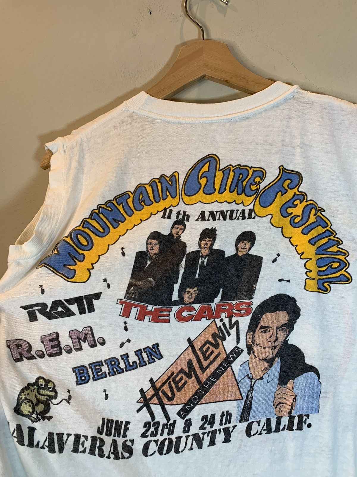 Band Tees × Vintage RARE* Vintage 1984 Mountain Aire Festival Single Stitch Tank Size US L / EU 52-54 / 3 - 4 Thumbnail