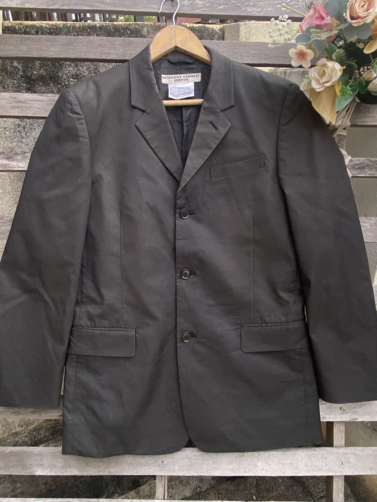 Katharine Hamnett London Vintage Katharine Hamnett London Blazers Size 44L - 3 Thumbnail