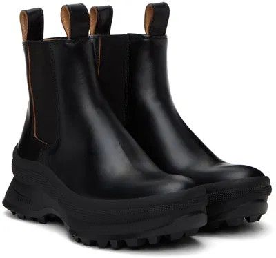 Jil Sander o1y0925 Ankle Boots in Black Size US 9 / IT 39 - 3 Thumbnail