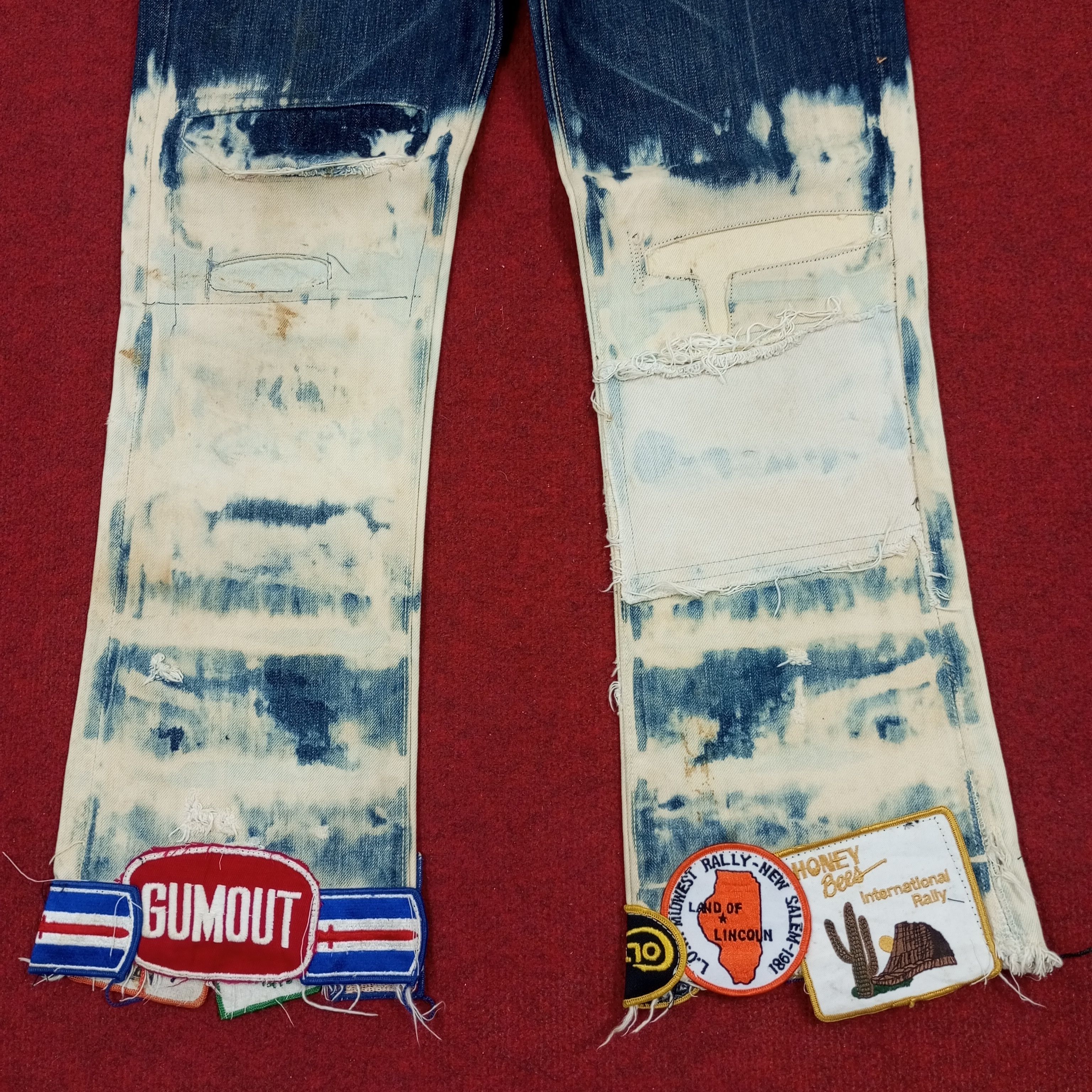 Japanese Brand × Kapital × Vintage Kapital Japanese Brand Fashion Style Rare Design Jeans Size US 30 / EU 46 - 3 Thumbnail