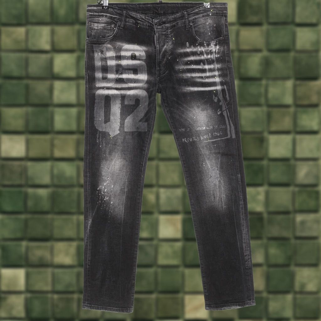Dsquared2 DSQUARED2 Cool Guy Jeans Men 54 Waist 36 In 31 In L31 Stretch Slim Fit DZ7491 Grey Denim 5-Pocket Designer Jeans Mens Size US 38 / EU 54 - 1 Thumbnail