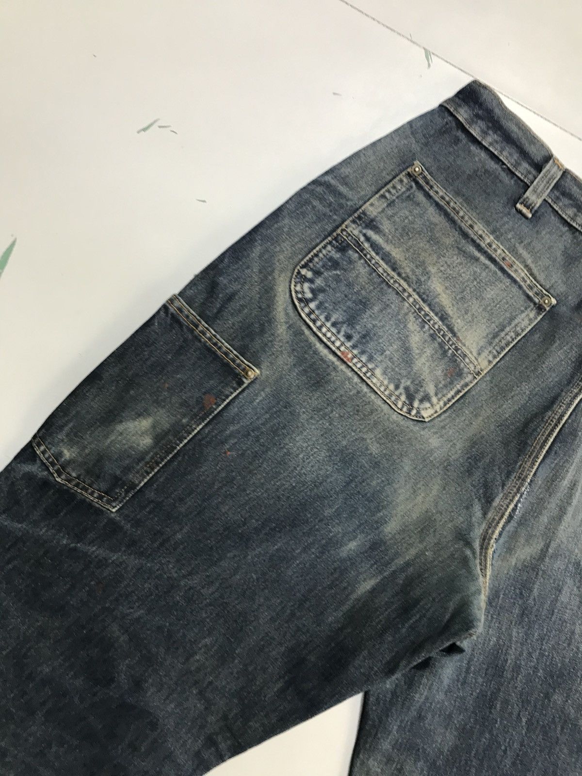 Carhartt Vintage carhartt repaired double knee workwear denim Size US 38 / EU 54 - 12 Thumbnail