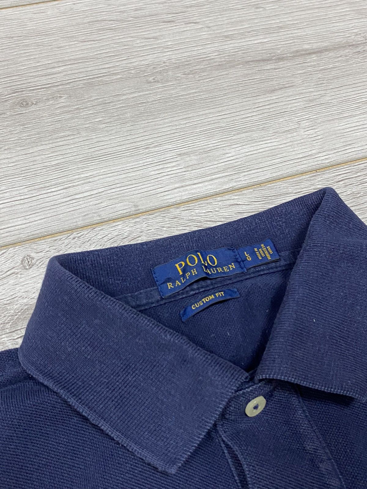 Polo Ralph Lauren POLO Bear Ralph Lauren vintage polo shirt Size US L / EU 52-54 / 3 - 3 Thumbnail