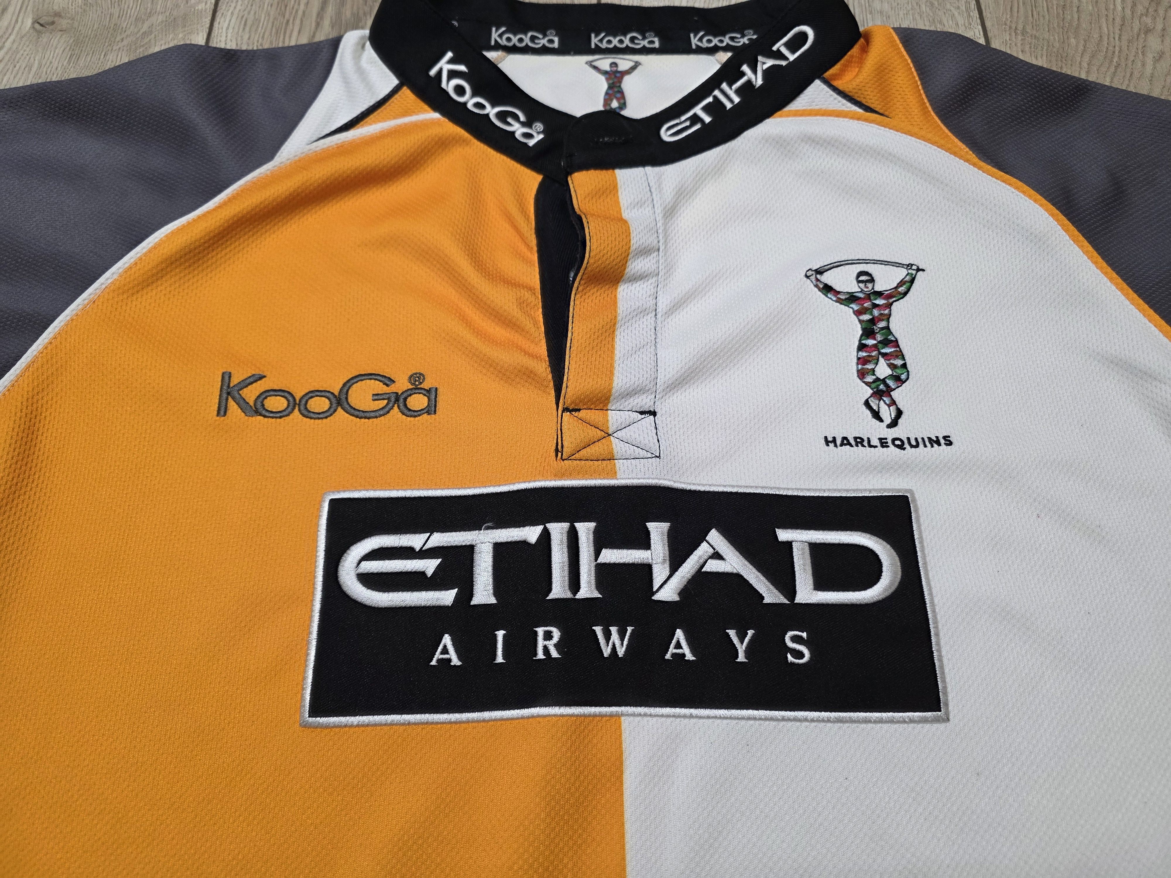 Vintage HARLEQUINS RUGBY JERSEY VINTAGE 2009 ENGLAND RUGBY SHIRT Size US XL / EU 56 / 4 - 3 Thumbnail