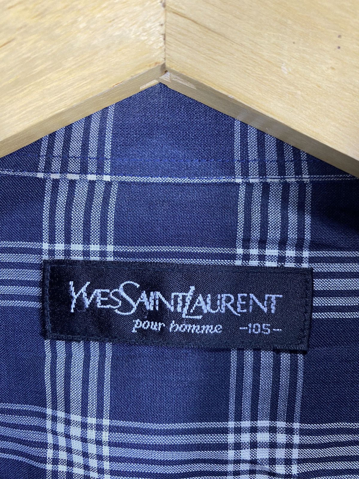 Yves Saint Laurent Vintage Yves Saint Laurent Button up shirt Size US L / EU 52-54 / 3 - 5 Thumbnail