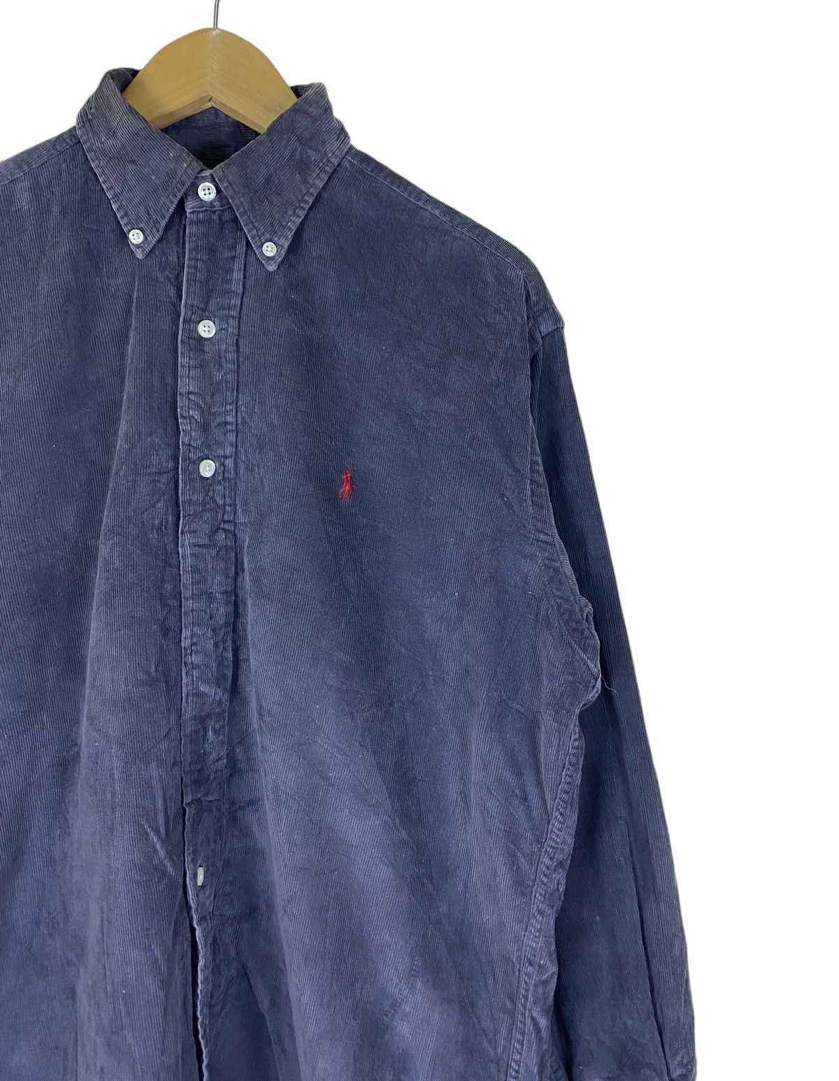 Polo Ralph Lauren Vintage Ralph Lauren Corduroy Long Sleeve Shirt Size US S / EU 44-46 / 1 - 4 Thumbnail