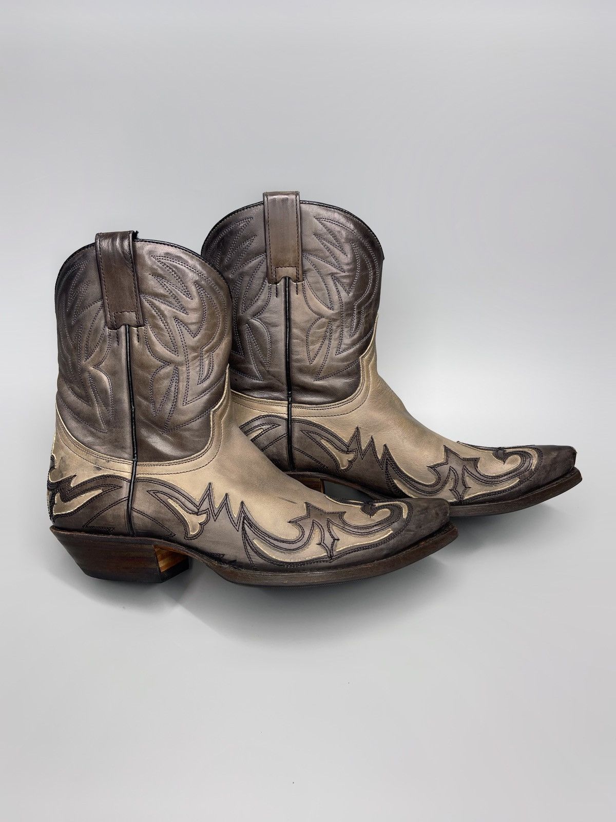Cowboy Equipment × Sendra × Vintage RARE Sendra Western Cowboy Boots Size US 5.5 / EU 38 - 1 Thumbnail